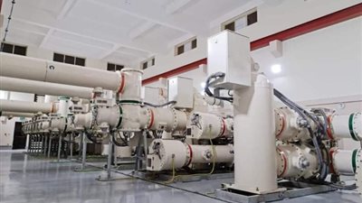 إطلاق التيار الكهربائي علي محطة محولات أسيوط شرق