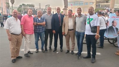من ميدان الجلاء..«جنوب القاهرة»للكهرباء يعلنون تأييدهم ودعمهم للرئيس السيسى