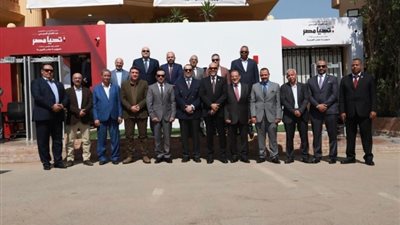 الحملة الرسمية ل«السيسى»تستقبل وفداً من«العامة للمرافق»