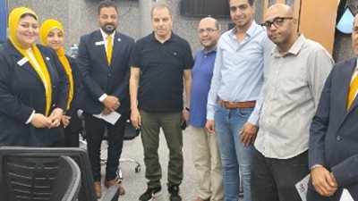 رئيس«مصر الوسطى»للكهرباء يتابع عمل مراكز خدمة العملاء ليلاً ببنى سويف