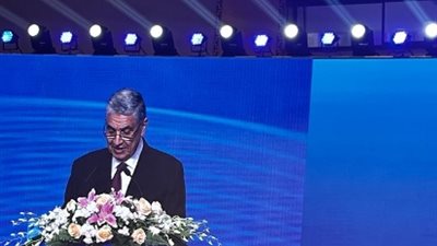 وزير الكهرباء يلقى كلمة مصر في المؤتمر الدولى لربط الطاقة والمنعقد في مدينة بكين بالصين