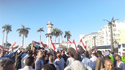 برعاية اللجنة النقابية..مسيرة حاشدة للتضامن مع غزة بمشاركة رئيس وقيادات «كهرباء الأقصر»