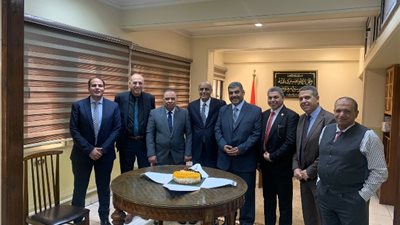 مجلس إدارة«البحيرة للكهرباء»يحتفل بعلاء عبد العليم