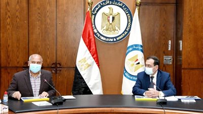 وزيرا البترول والنقل يبحثان التعاون فى مجال تطوير واستغلال التسهيلات البترولية بالاسكندرية