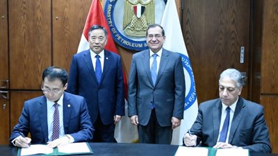 مذكرتي تفاهم لهيئة البترول و شمال ابوقير مع مؤسسة الطاقة الصينية في مجال الطاقة الخضراء