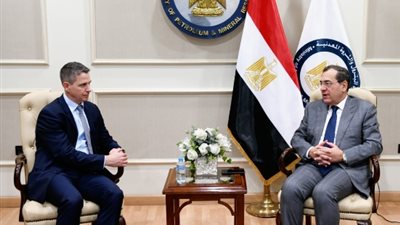 وزير البترول يلتقى الرئيس التنفيذى ل«كابريكورن إنرجى»البريطانية