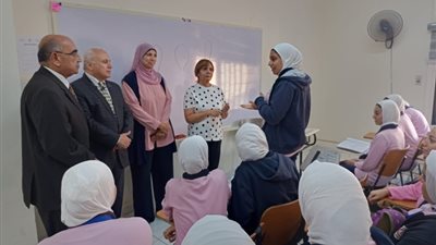 جولة تفقدية ل«إسماعيل»و«السحار»بمعهد القمة للتمريض