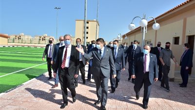 تفاصيل زيارة السفير الروسى  لموقع إنشاء محطة الطاقة النووية بمدينة الضبعة