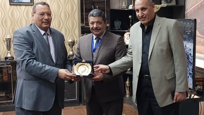 «كمال»و«صدقى»يستقبلان رئيس الطاقة الذرية بأسوان