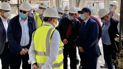 وزير البترول يترأس اجتماع اللجنة الجغرافية بمسطرد.. ويتفقد المنطقة