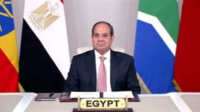 الرئيس السيسى: مصر فتحت معبر رفح منذ اللحظة الأولى لإدخال المساعدات لغزة