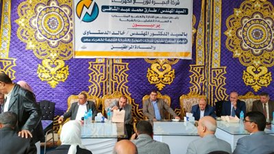 «الدستاوي»يواصل جولاته التفقدية بزيارة كهرباء رشيد بالبحيرة للتوزيع