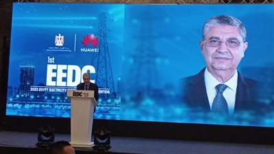 وزير الكهرباء والطاقة المتجددة يلقى كلمة فى افتتاح مؤتمر «التحول الرقمى في شبكات التوزيع»