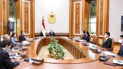 السيسي يلتقي رئيس «هيونداي روتم» ويبحثا فرص التعاون في الطاقة وإنتاج الهيدروجين الأخضر