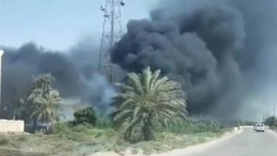 اندلاع حريق بمحطة محولات العياط بالجيزة