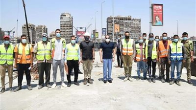الرئيس السيسى يقوم بجولة تفقدية لمتابعة أعمال التطوير والصيانة للطريق الدائري