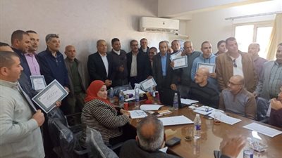 تكريم ٢٢ محصل بقطاع«شرق الغربية»حققوا نسبة تحصيل ١٠٠٪؜