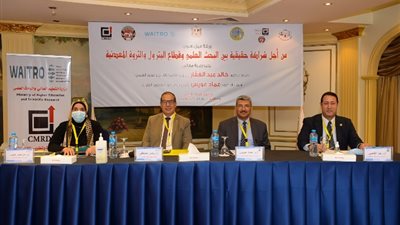 ياسر مصطفى يشارك فى فعاليات ورشة عمل 