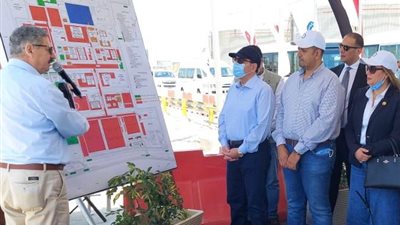 وزير البترول ومحافظ الاسكندرية والنواب يستعرضون تطورات تنفيذ توسعات مصفاة تكرير ميدور