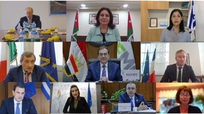 وزير البترول يترأس الاجتماع الوزاري الخامس لمنتدى غاز شرق المتوسط
