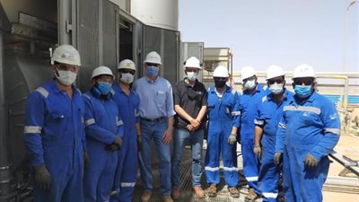 بسواعد أبنائها.. «قارون للبترول» تنفذ عمره كاملة لـ9 توربينات تعمل بالغاز