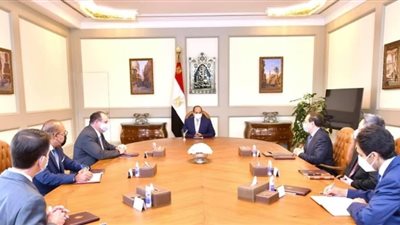 الرئيس السيسي يستقبل رئيس شركة أباتشي الأمريكية