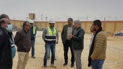 بالصور..رئيس«نقل مصر الوسطى»يتابع الموقف التنفيذي لمشروع إنشاء محطة محولات دشلوط