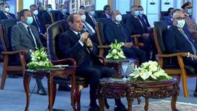الرئيس السيسي: الدعم بيكلفني 3 تريليون.. وأسعي  لتغيير حياة 50 مليون مواطن