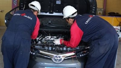 الوادي الجديد: تحويل 66 سيارة للعمل بالغاز الطبيعي