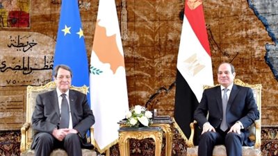 السيسي: أكدت للرئيس القبرصي الموقف المصري الثابت إزاء الوضع في شرق المتوسط