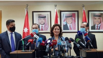 تفاصيل المؤتمر الصحفى لوزراء البترول والطاقة بمصر والأردن وسوريا