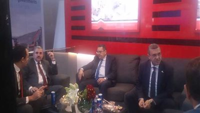 بالصور.. حضور مكثف لقيادات البترول بالمعرض المصاحب لمؤتمر التعدين