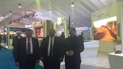 بالصور.. جولة لقيادات التكرير بالمعرض المصاحب للمؤتمر العربي التعدين