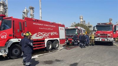 الكويت تعلن السيطرة على حريق فى مصفاة الأحمدى للبترول
