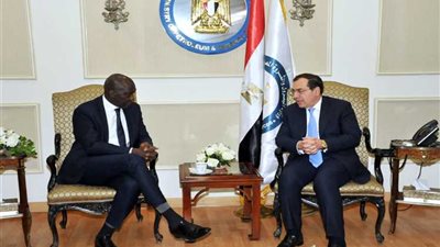 وزير البترول يلتقي نائب رئيس البنك الدولى للبنية التحتية