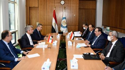 وزير البترول وونظيره اللبناني يبحثان استكمال إجراءات وصول الغاز المصري