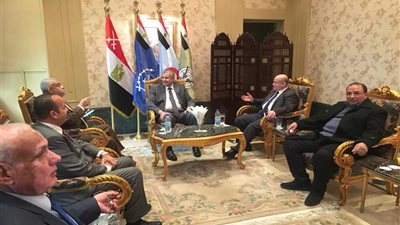 بالصور.. وصول رؤساء شركات «بتروجاس» و«وبوتاحاسكو» و «مصر للبترول» و«السهام البترولية»