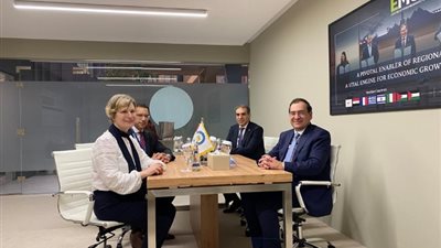 وزير البترول يلتقي دون سامرز الرئيس التنفيذي للعمليات بشركة وينترشال ديا الألمانية