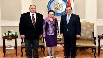 وزير البترول يستقبل نائب وزير الشئون الخارجية برومانيا