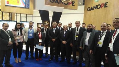 جناح «القابضة لجنوب الوادي» يخطف الاضواء خلال معرض إيجيبس 2019
