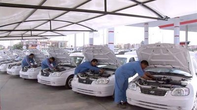 تحويل كل سيارات الأجرة بشرم الشيخ للعمل بالغاز خلال 6 أشهر