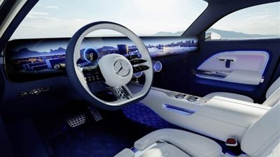 مرسيدس تكشف عن سيارة كهربائية جديدة بمدي 1000 كم ​