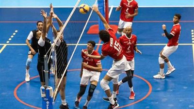 الأهلي يهزم «إسكندرية للبترول» بدوري الكرة الطائرة