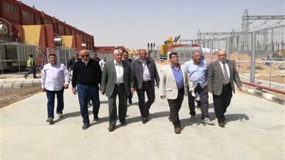 رئيس اجيماك يعلن إطلاق التيار الكهربائي على محطة محولات حدائق أكتوبر