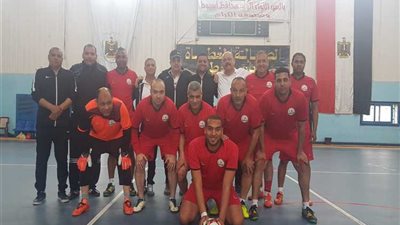 «سوكو» تفوز بالمركز الأول بدورى البترول للكرة الخماسية