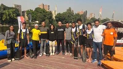 نادى«كهرباء القاهرة»يحصد المركز الثالث فى بطولة كأس مصر للكياك والكانوى