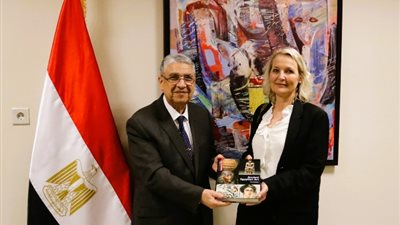 وزير الكهرباء يستقبل مفوضة الطاقة الأوروبية والوفد المرافق لها