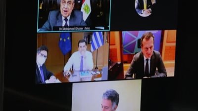 عبر الفيديو كونفرانس..لقاء مصرى يونانى لمتابعة خطوات تنفيذ مشروع الربط الكهربائى