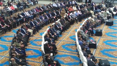بدء فعاليات مؤتمر نقابة البترول لدعم التعديلات الدستورية بالسويس
