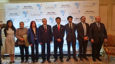 وزير الكهرباء يشارك فى احتفالية بدء التشغيل التجارى لمحطة رياح جبل الزيت بدرة 250 ميجاوات